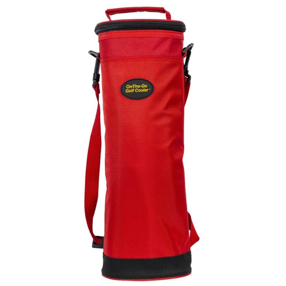 Red On-The-Go Golf Cooler